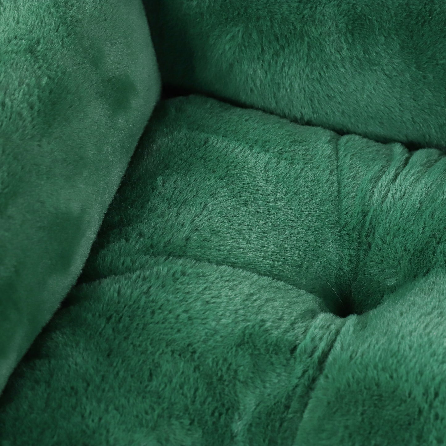 Rosewood Green Faux Fur Festive Pet Bed | Dog Christmas Gift