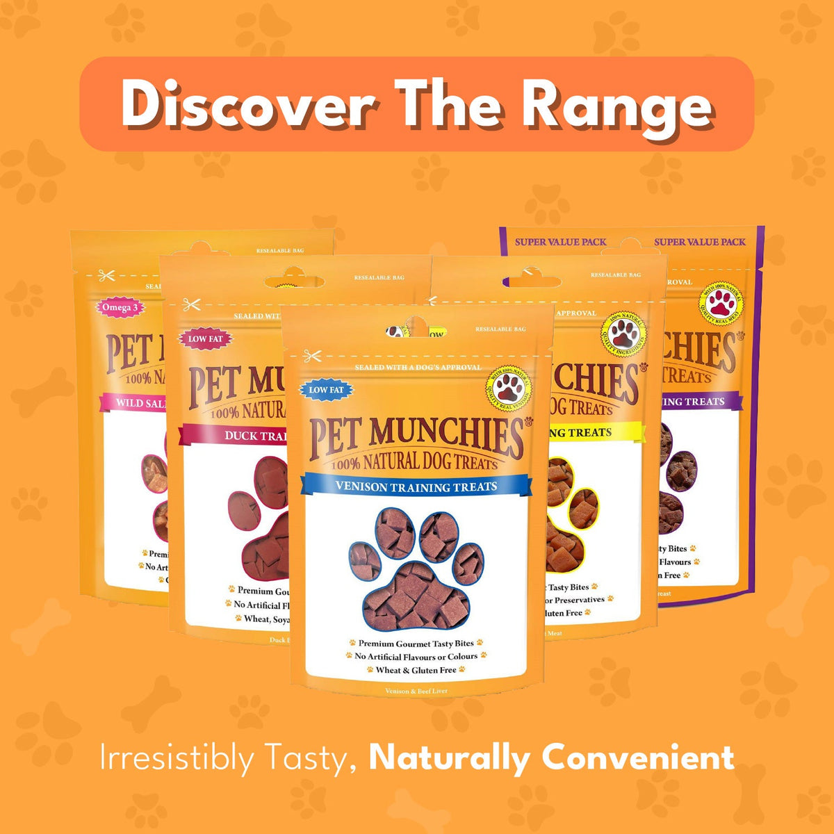 Pet Munchies Natural Meaty Training Treats | High-Protein Dog Snacks - 50g