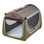 Cheeko Pop Up Pet Dome | Foldable Dog & Cat Fabric Travel Crate