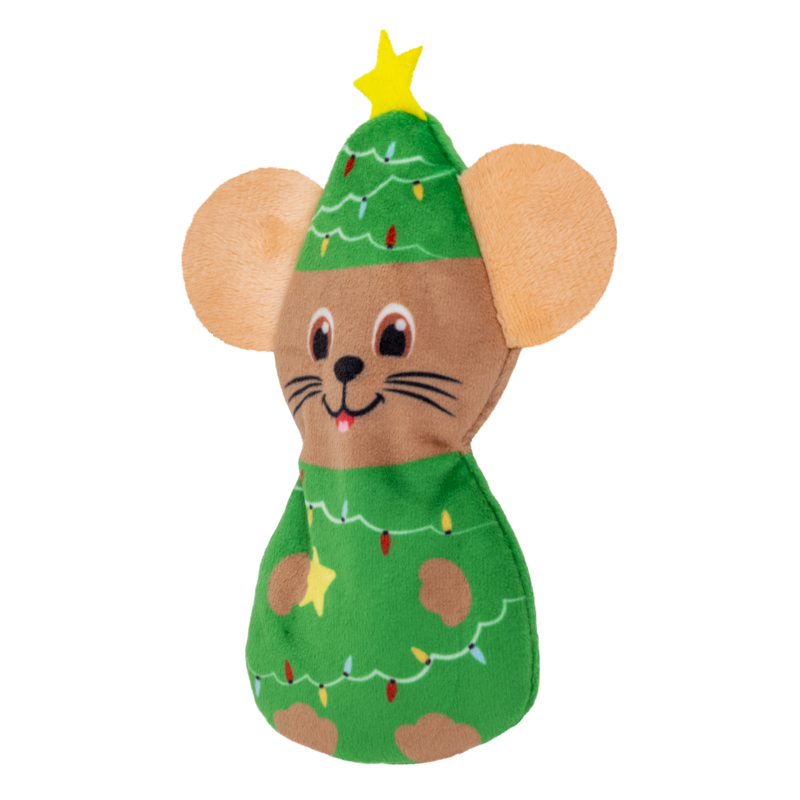 KONG Holiday Catnip Refillables Mouse & Reindeer 🎄 Christmas Cat Toy
