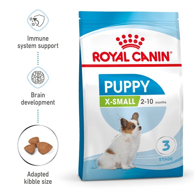 Royal Canin X-Small Puppy 🐕 Size Health Nutrition Dry Food for Tiny Dogs