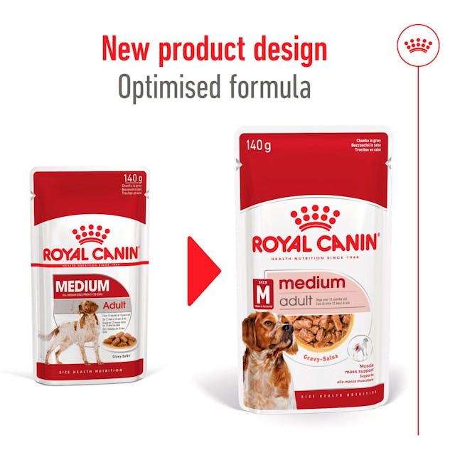 Royal Canin Medium Adult 🐕 Size Health Nutrition Wet Dog Food