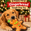 Gingerbread Tough 🍬Christmas Dog Toy by Happy Pet