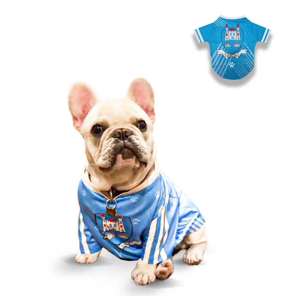 Dublin GAA Dog Jersey County Football Shirt for Dogs