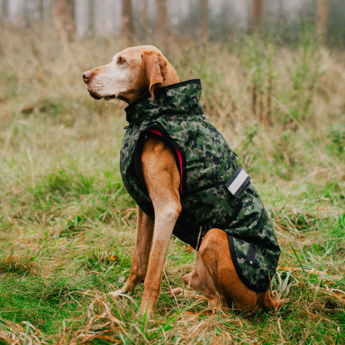Danish Design 3-in-1 Dog Coat - Camo Pink | Versatile All Weather Protection for Every Season