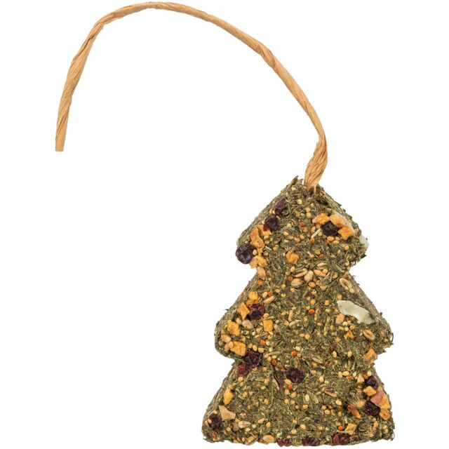 Trixie Christmas Tree with Parsley & Millet 🎄 Small Pet Natural Treat