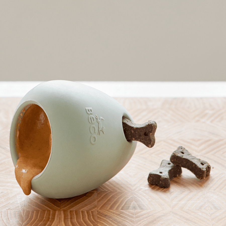 Beco Boredom Buster 🦴 Natural Rubber Treat Dispensing Enrichment Toy for Dogs