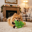 Cooper Christmas Tree 🎄 Unstuffed Crinkle Dog Toy by Happy Pet