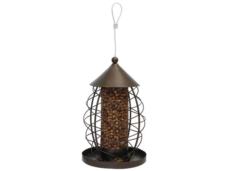 Rosewood | Wild Bird Care | Antique Lantern Nut Feeder