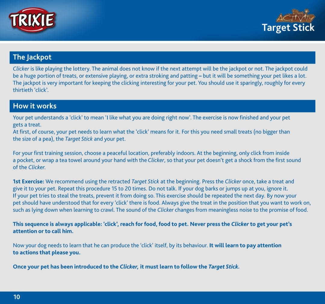 Trixie | Dog Activity | Training Touch Target Stick