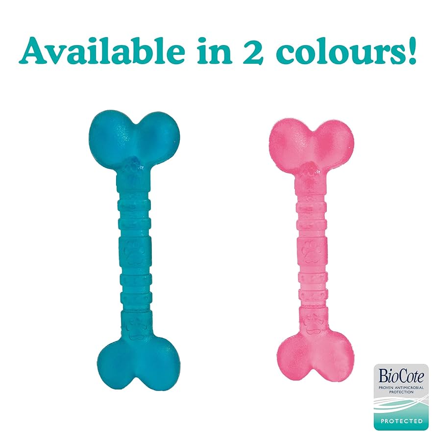 BioSafe | Antimicrobial Puppy Bone Dog Toy