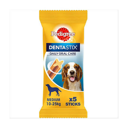 Pedigree Dentastix Daily Oral Care 🦴 Dental Treat for Medium Dogs (10kg to 25kg)