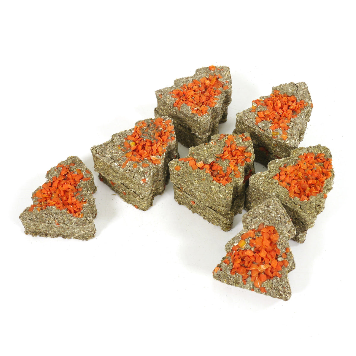 Naturals Carrot Dandelion Christmas Trees 🎄 Small Pet Treat by Rosewood