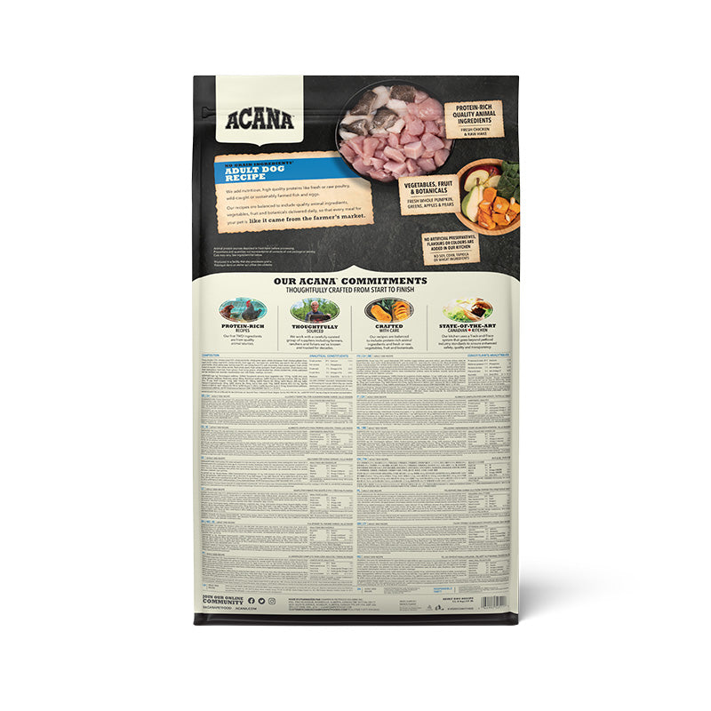 Acana Adult Dog Recipe Grain Free Dry Food