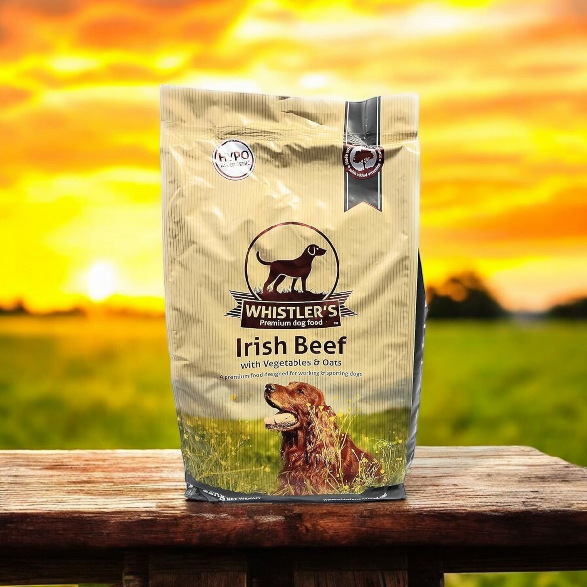Whistlers Irish Beef with Vegetables & Oats 🐮 VAT Free Dry Dog Food