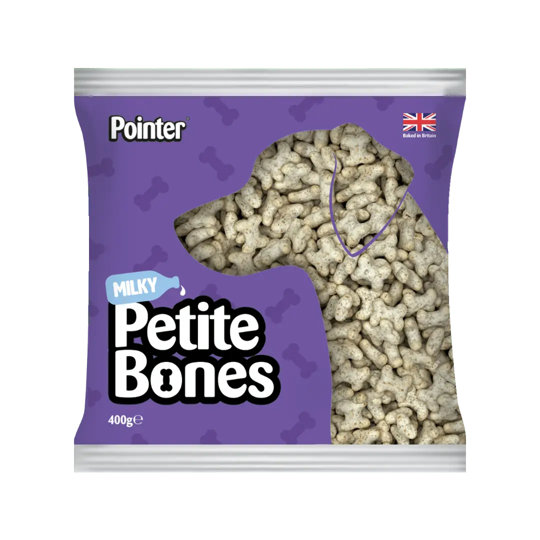 Pointer Milky Petite Bones 🥛 Dog Biscuit Treats