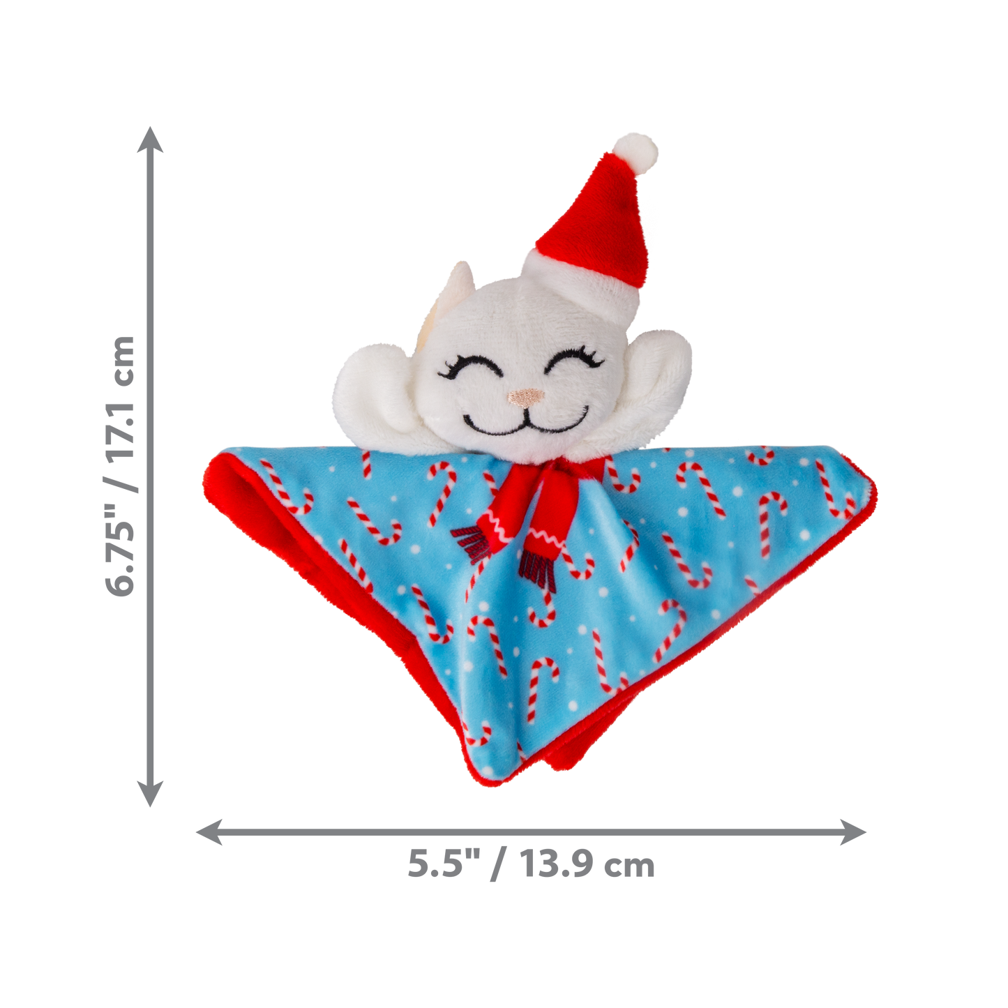 KONG Holiday Crackles Santa Kitty | 2025 Christmas Cat Toy