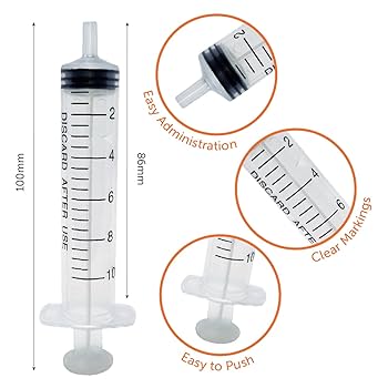 Medication & Supplement Measuring Syringe | NovoTip | 10ml