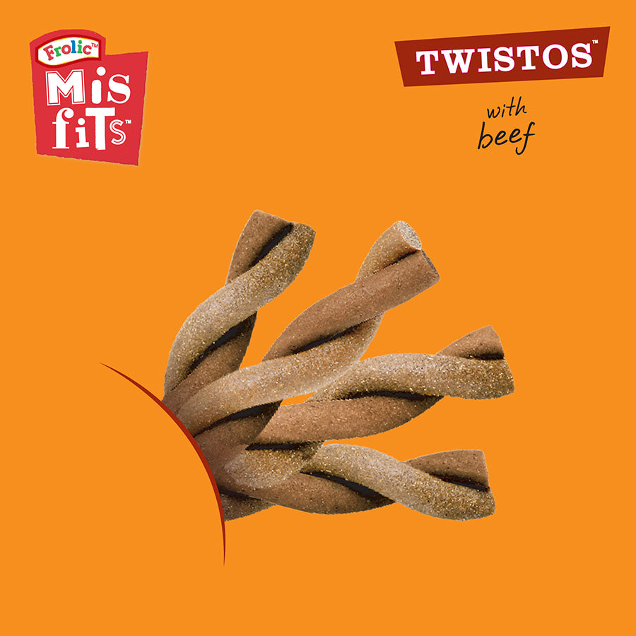 Misfits Tangly Twistos Dog Treats (6 Pack)