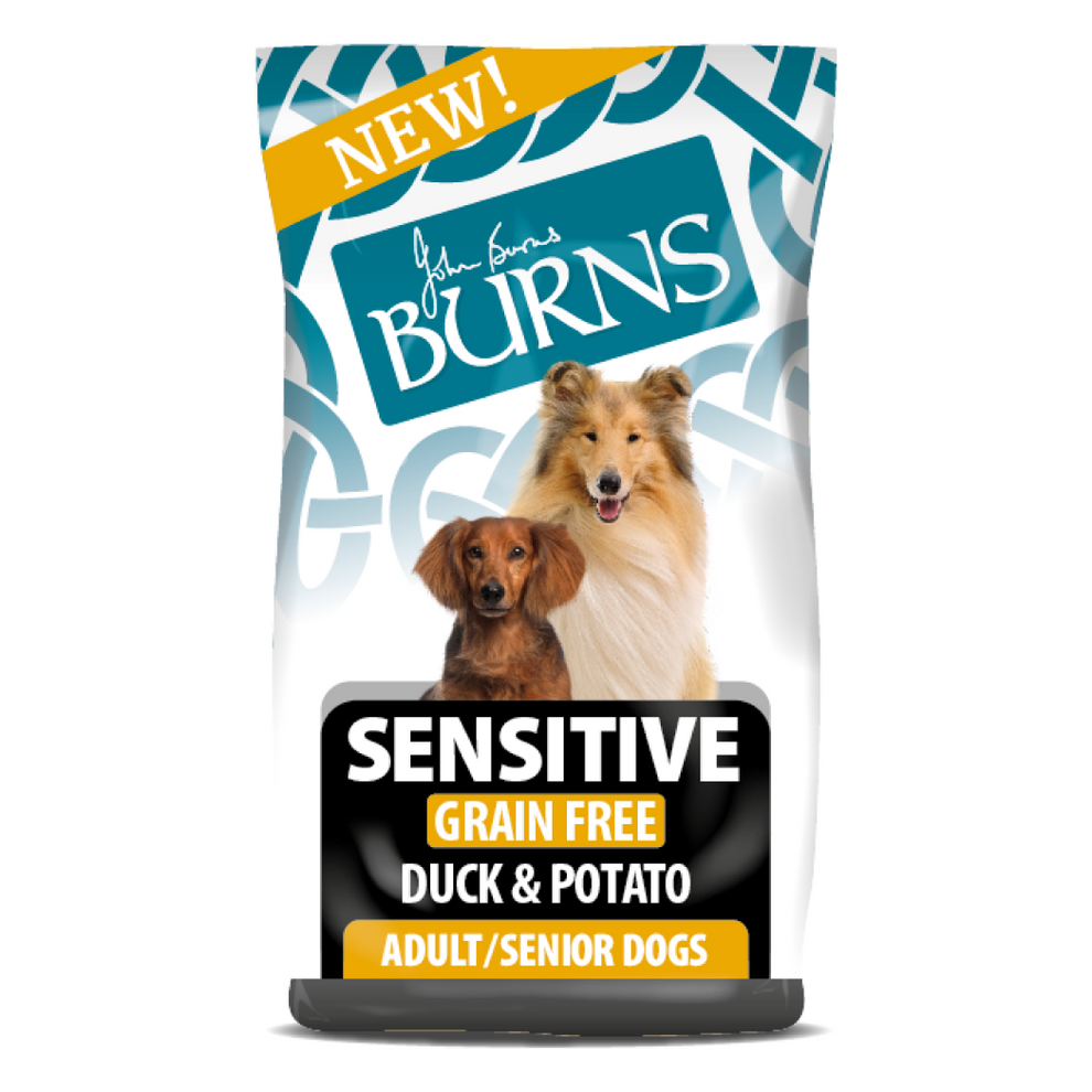 Burns Duck & Potato Adult Sensitive 🦆 Original Holistic Grain Free Dry Dog Food