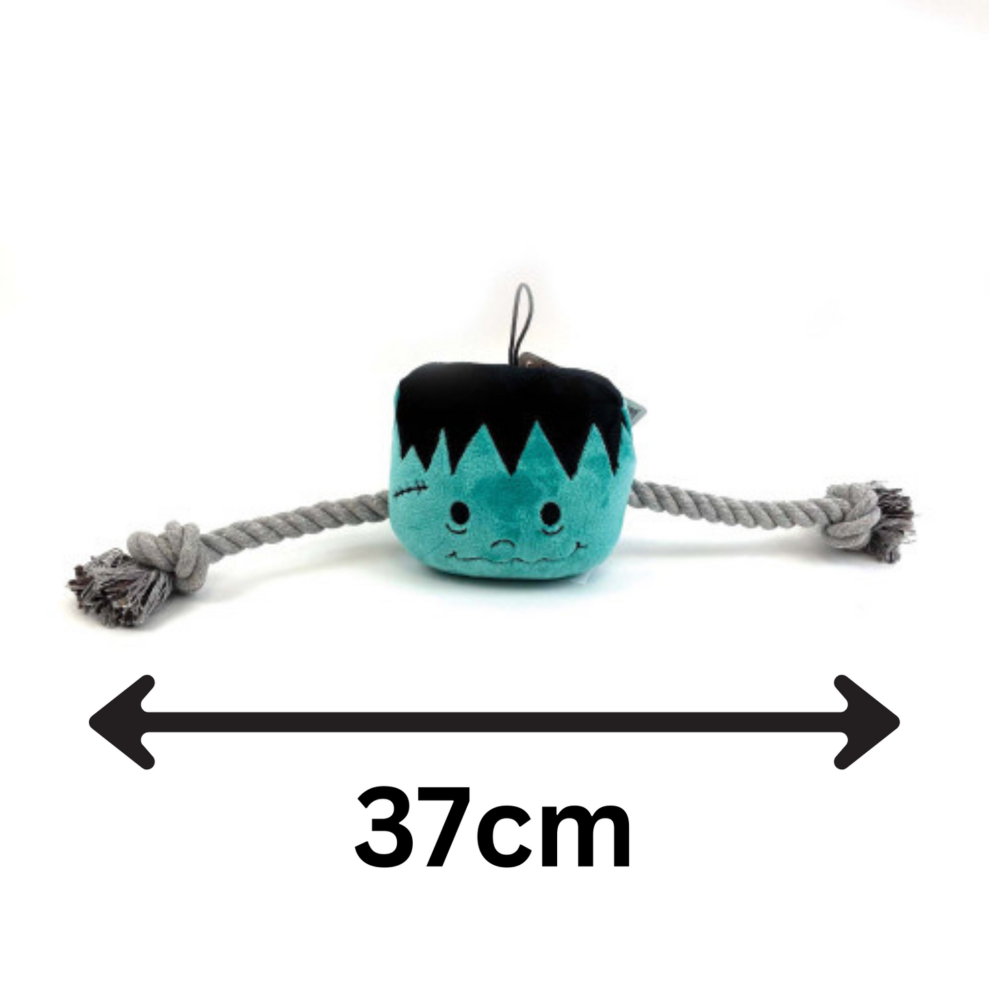 Happy Pet Halloween Monster | Plush & Rope Dog Toy