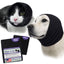 Happy Hoodie Black 🖤 Dog Grooming Ear Defender by Christies