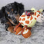 KONG TenniShoes Giraffe | Soft Dog Toy with Tennis Balls