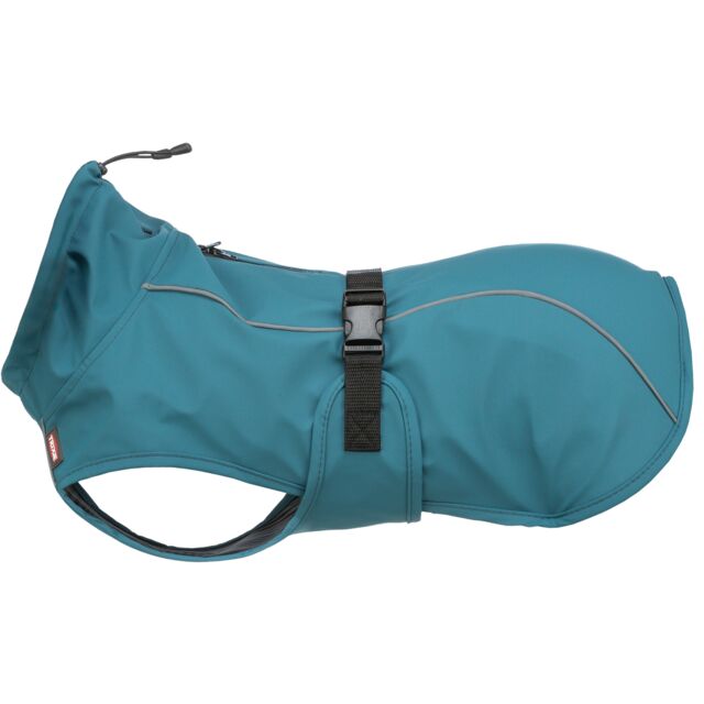 Trixie Petrol Vimy Rain Coat | Dog Weatherproof Clothing