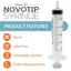 Medication & Supplement Measuring Syringe | NovoTip | 10ml