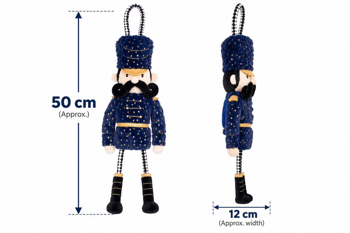 Nermal Nutcracker 🎄 Christmas Dog Toy by Cupid & Comet