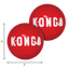 KONG Signature Ball – High‑Bounce, Durable Fetch Toy for Dogs (Small, Medium, Large)