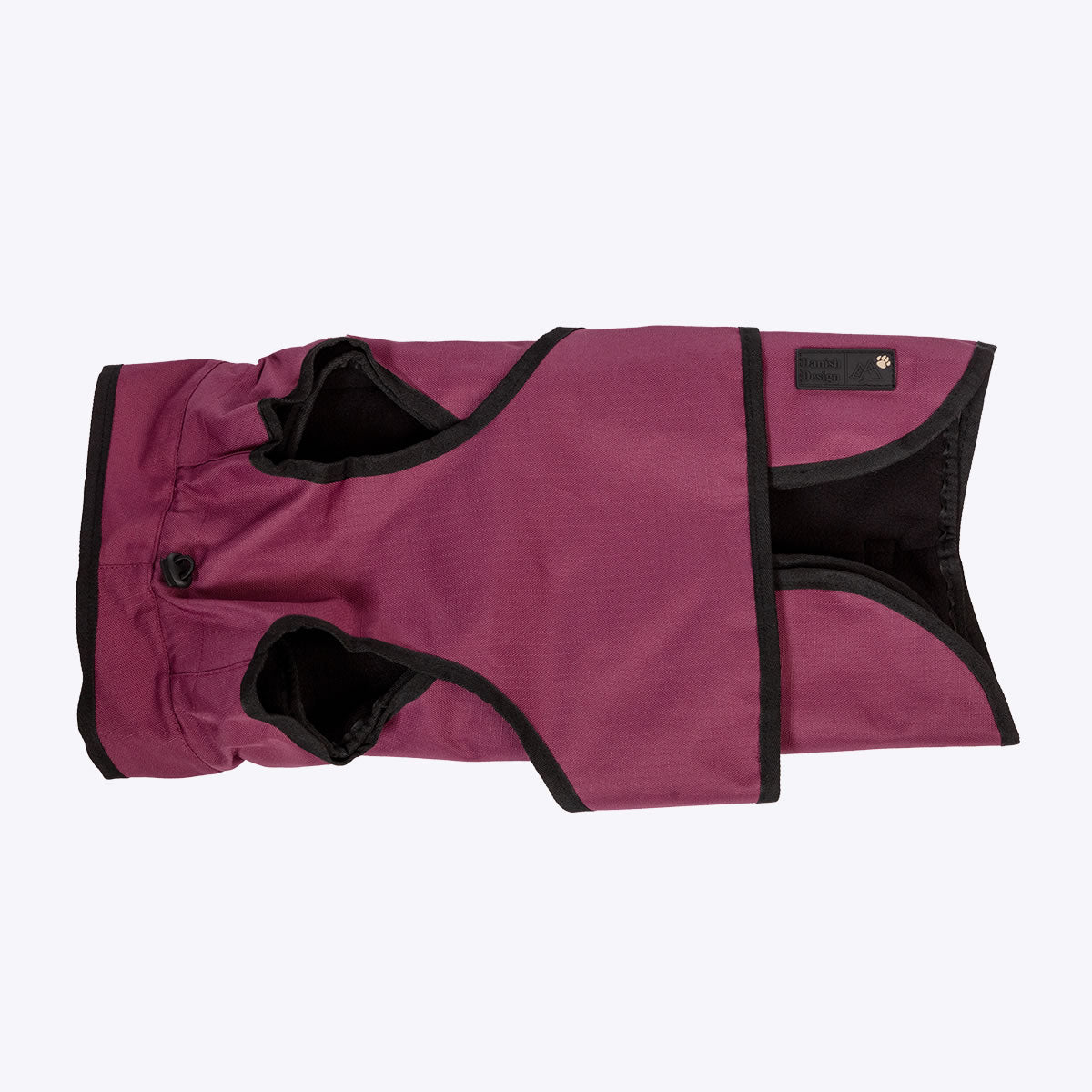 Danish Design 3-in-1 Dog Coat - Plum | Versatile All Weather Protection for Every Season