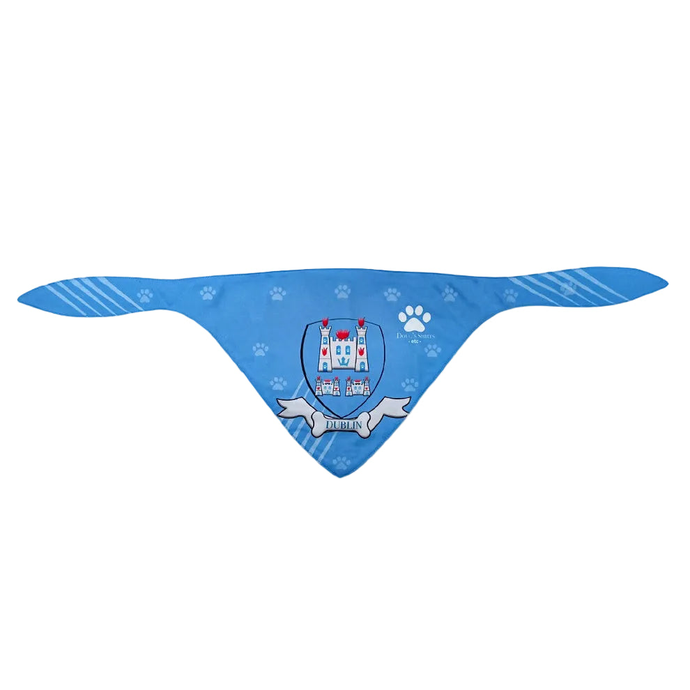 Dublin GAA Dog Bandana County Football Wear for Dogs