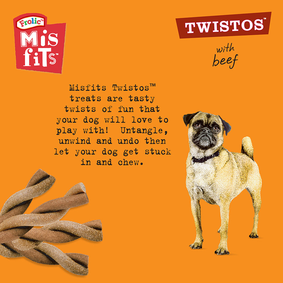 Misfits Tangly Twistos Dog Treats (6 Pack)
