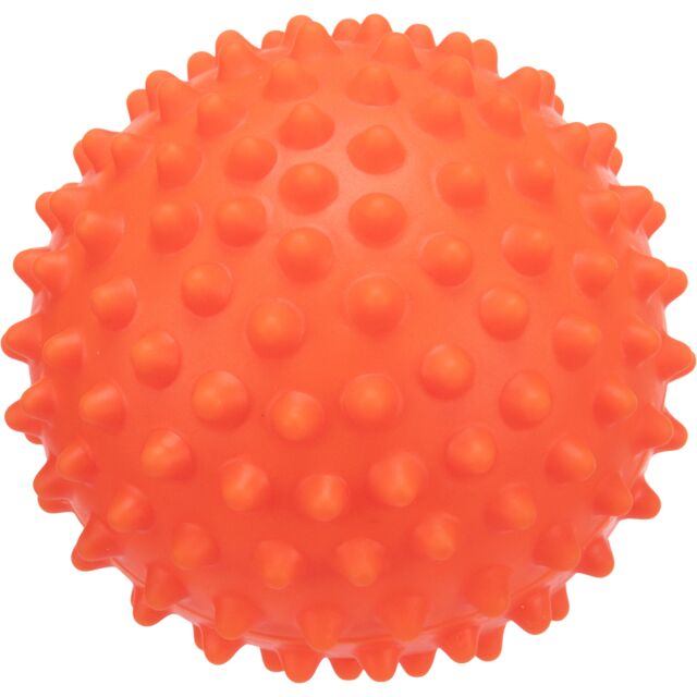 Trixie | Large Vinyl Hedgehog Ball | Silent Dog Toy 16cm