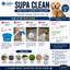 Animal Health Company SupaClean  Heavy-Duty Pet-Safe Cleaner & Steriliser by Animal Hygiene Range