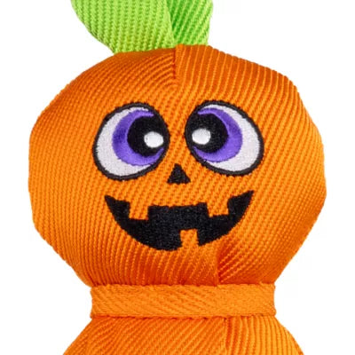 KONG Ballistic Jack-O-Lantern Halloween Wubba