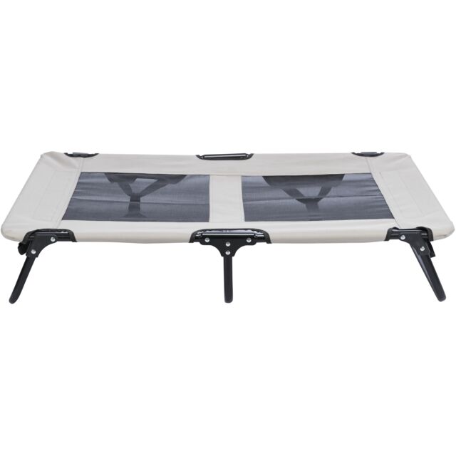 Trixie Dog Lounger STRONG Edition | Raised Cooling Dog Bed with Folding Metal Frame