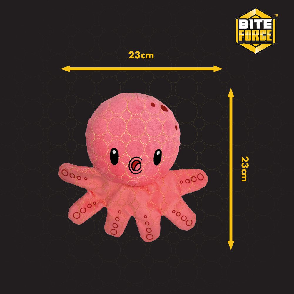 Bite Force | Tough Kevlar Dog Toy | Durable Octopus