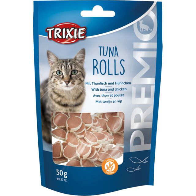 Trixie Premio Tuna & Chicken Rolls | Fishy Cat Treats