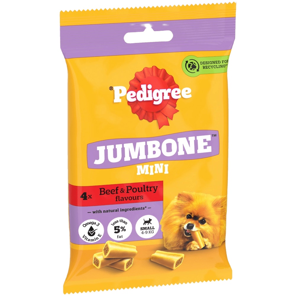 Pedigree Jumbone Beef & Poultry Dog Chew Sticks