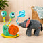 KONG Bendeez Dog Toy Large | Elephant or Snail