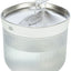 TRIXIE Aqua Clear Dog Drinking Fountain – Stainless Steel Bowl, 2.5L
