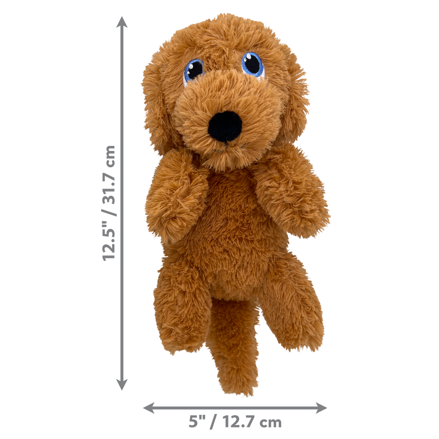 KONG Comfort Goldie | Plush Squeaky Dog Toy