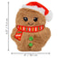 KONG Holiday Snuzzles Mini Santa Gingerbread 🧑‍🎄 Christmas Dog Toy