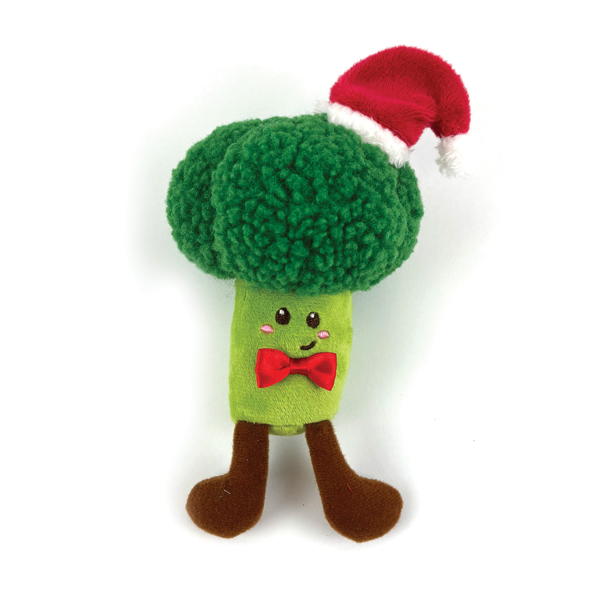 Festive Broccoli 🥦 Cat Toy by Happy Pet