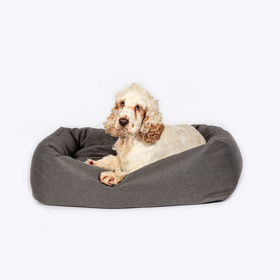 Danish Design Anti-Bacterial Dog Snuggle Bed - Green