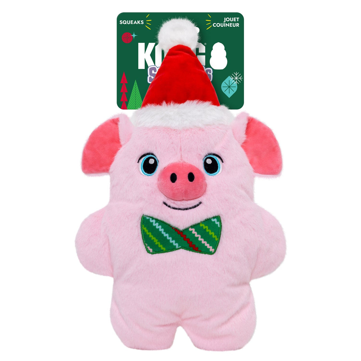 KONG Holiday Snuzzles Pig XL 🐷 Christmas Dog Toy