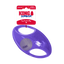 Purple KONG Jumbler toy with packaging on a white background