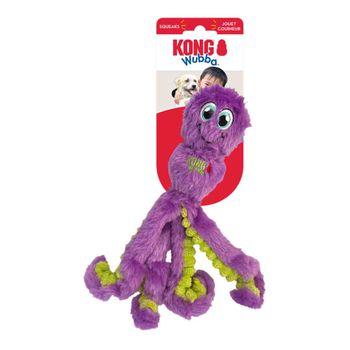 KONG Wubba Octopus | Squeaky Throw & Tug Dog Toy
